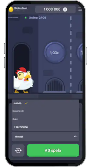 Svårighetsgrader Chicken Road