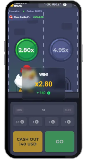 Gioco di soldi Chicken Road