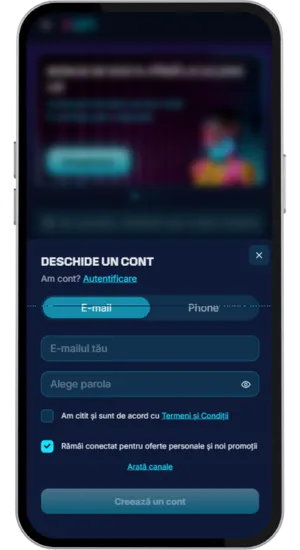 Înregistrează contul tău